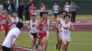 [早大記録会]5000m2組 早大日野トップ！