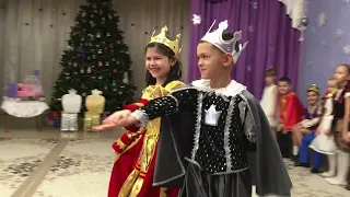 Новогодний праздник в садике где Каролина Королева 👸 🔥👐🥰 2023