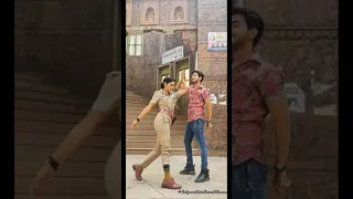 Yukti Kapoor Salsa Dance Steps Maddam Sir  #Shorts #YoutubeShorts #BollywoodActorSaurabhSuman