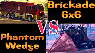 Brickade 6x6 VS The Phantom Wedge |GTA Online