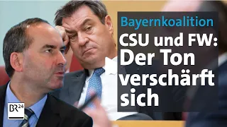 CSU und Freie Wähler: Konkurrierende Koalitionäre | Kontrovers | BR24