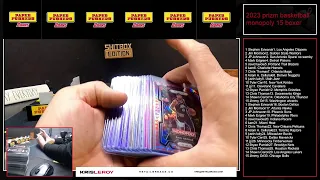 2023 prizm basketball monopoly 15 boxer!