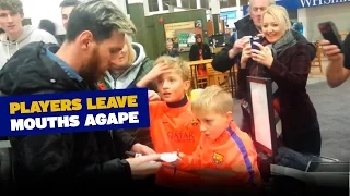 Young Barça fans bewildered by their heroes