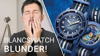 Why I got it SO WRONG! BLANCPAIN x SWATCH Scuba Fifty Fathoms collab