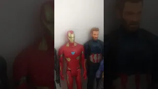 Mostrando meus bonecos vingadores guerra infinita