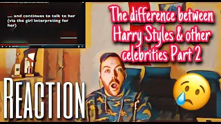 MAC REACTS: The Difference Between Harry Styles and Other Celebrities Part 2