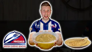 EAT 5 POUNDS of CURRY in 3 MINUTES to WIN £100 CASH PRIZE! BRITISH EATING LEAGUE CHINESE CONTEST