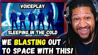 Reacting to VoicePlay Ft. Omar Cardona - Sleeping In The Cold Below