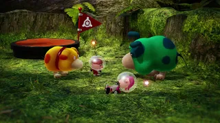 Moss cute moment (Pikmin 4)