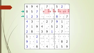 dxSudoku #11 Hidden Triple and How To Find Them