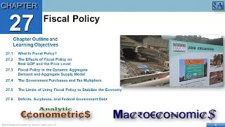 Macroeconomics - Chapter 27: Fiscal Policy