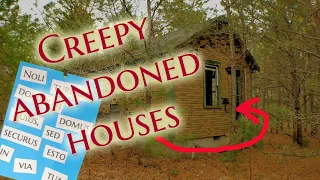 Creepy abandoned houses discovered in the woods