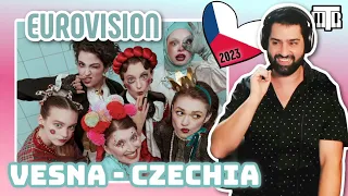 Czechia Eurovision 2023 - Music Teacher analyses My Sister's Crown by Vesna (Reaction)