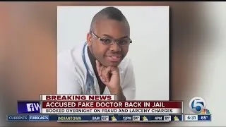 Teen charged with impersonating doctor arrested again