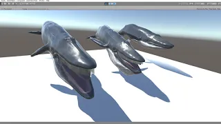 Blue Whale UNITY -fbx animations add