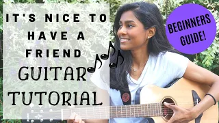 It's nice to have a friend - Taylor Swift - Beginner Guitar Tutorial