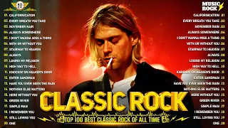 Bon Jovi, Nirvana, Guns N Roses, Aerosmith, U2, AC/DC - Classic Rock Songs 70s 80s 90s Full Album