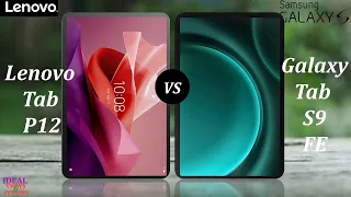 Lenovo Tab P12 vs Samsung Galaxy tab S9 FE 5G