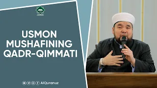 Usmon mus'hafining qadr-qimmati
