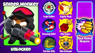 FASTEST GUN That EVER Lived in BTD 6! (Sniper Monkey Paragon)