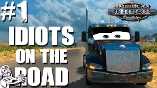 American Truck Simulator Multiplayer: IDIOTS on the Road | Random & Funny Moments | #1