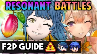 REGINN IS TOO RUTHLESS! Resonant Battles F2P NO SI Guide (Week 75) Fire Emblem Heroes [FEH]