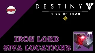Destiny Rise of Iron | Iron Lord SIVA Fragment locations