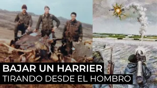 Malvinas | Bajar un Harrier tirando desde el hombro