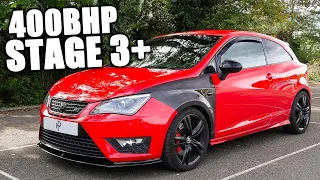 This *STAGE 3+ 400BHP* Ibiza Cupra is PURE MADNESS!