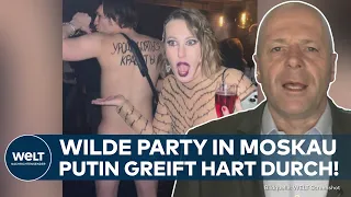 KRIEG IN UKRAINE: Putin reagiert! Wilde Party in Moskau! Russlands Blogger sind entrüstet