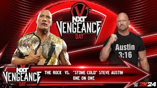 WWE 2k24: The Rock vs Steve Austin Finishers Match