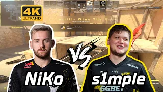 【4K POV】Team NiKo vs Team s1mple @ FACEIT Ranked | March 6, 2024 #cs2 #demo #g2 #pov