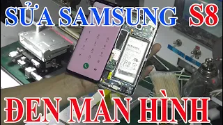 sửa điện thoại samsung s8 bị đen màn hình gọi đến vẫn có chuông