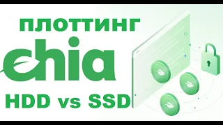 Плоттинг CHIA. HDD vs SSD. Результат в таблице.