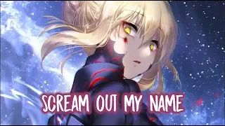 【Nightcore】→ Scream || Lyrics