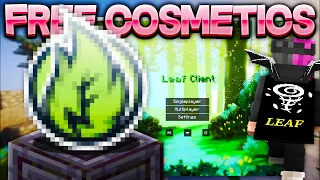 The BEST Cracked & Premium Minecraft PVP FPS Boosting Client W/ FREE Cosmetics (Leaf Client)