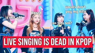 R.I.P. Vocals in 2022 | Kpop Autotune vs Live Singing