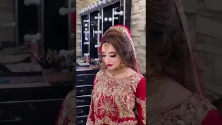 Latest Pakistani bridal makeup style 2023 #youtubeshorts #ytshorts #shorts #makeup #bridalmakeup