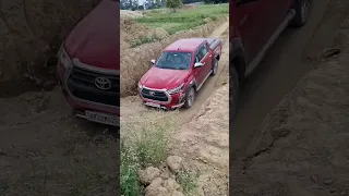 Toyota Hilux on off roads