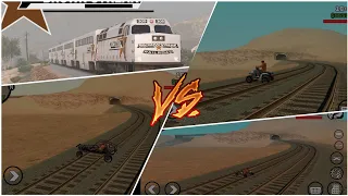 Train vs Light Vehicle | GTA : Sa | Gaming Bite