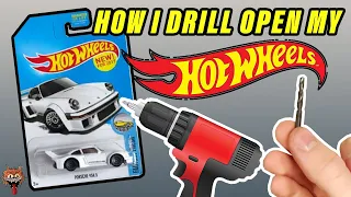How to drill your Hot Wheels for Wheel Swaps!
