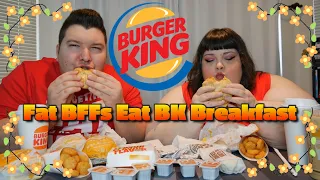 Fat BFFs Feast on Burger King Breakfast * Mukbang * Eating Show