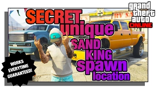 GTA Online: SECRET Unique Sand King Spawn Location!