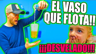 INCREÍBLE TRUCO MAGIA!! VASO FLOTANTE Y TRUCO DESVELADO!!!!     ·VLOG·