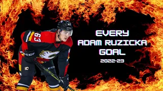 Adam Ruzicka All 6 Goals From The 2022-23 Season | Calgary Flames