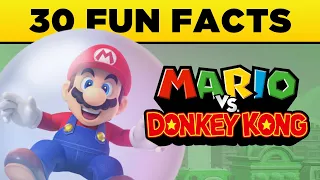 30 AMAZING FACTS about the Mario VS Donkey Kong Series