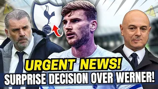 ⛔😱 EXCLUSIVE! BAD NEWS FOR TIMO WERNER! WILL NOT CONTINUE! TOTTENHAM LATEST NEWS! SPURS LATEST NEWS