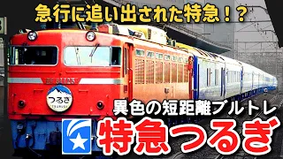 【迷列車で行こう】 #155 寝台急行より先に消えた特急？異色の短距離ブルートレイン「つるぎ」に迫る！