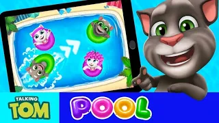 TALKING TOM POOL LEVEL 336 TO 350 WITHOUT LOOSING ANY LIFE HD GAMEPLAY