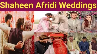 Shaheen Afridi Weddings | Shaheen Afridi Married Shahid Afridi's daughter | Shaheen Afridi